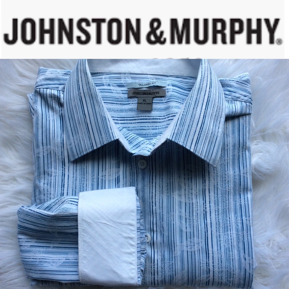 JOHNSTON & MURPHY Striped Shirt